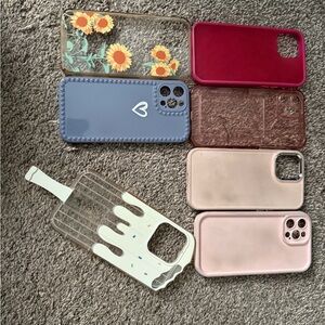 12 Pro Max Phone Case Set - Multicolor